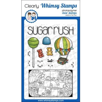 Whimsy Stamps Barbara Sproatmeyer Clear Stamps - Tin Games